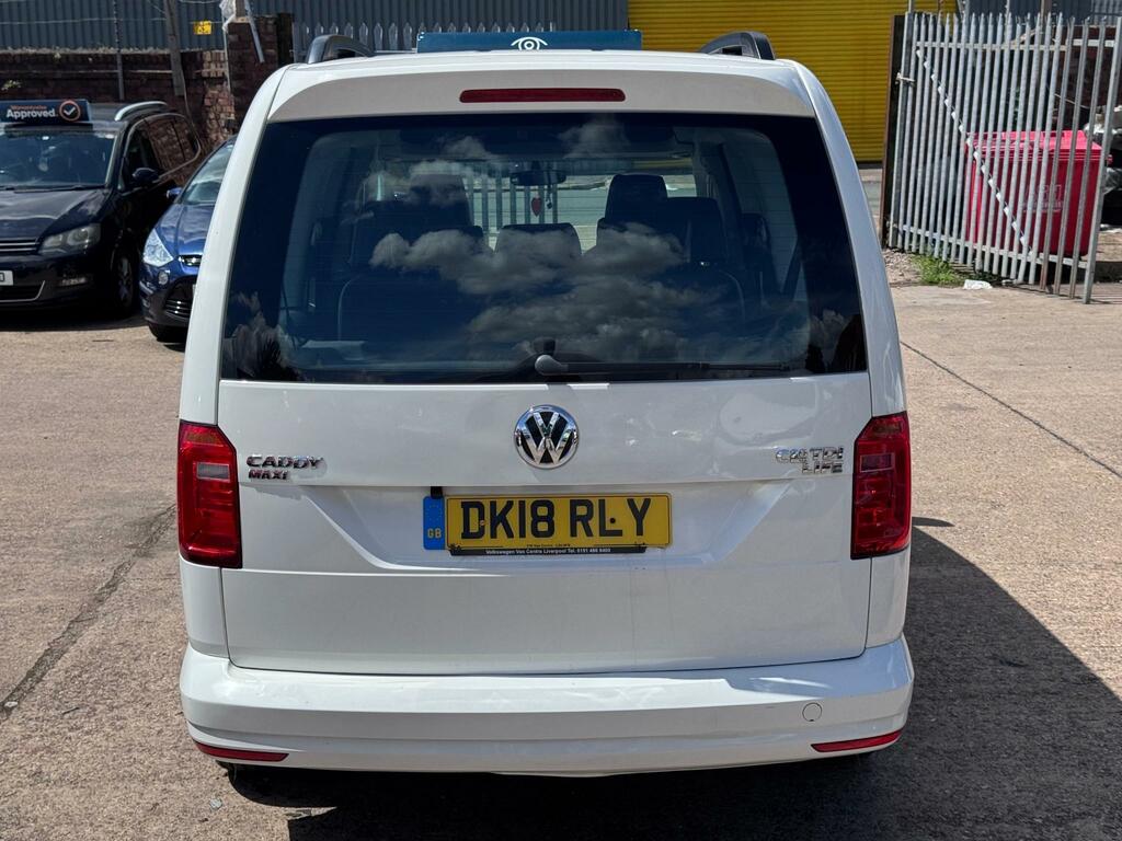 Volkswagen Caddy Maxi Life C20 Life Tdi White #6