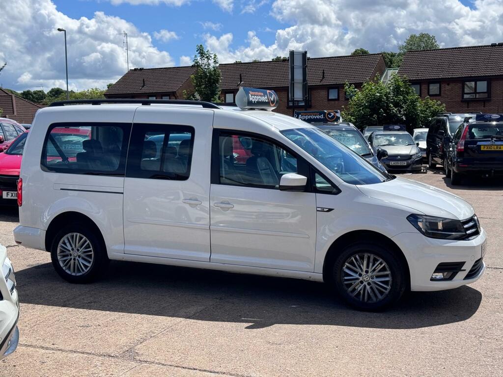 Volkswagen Caddy Maxi Life C20 Life Tdi White #5