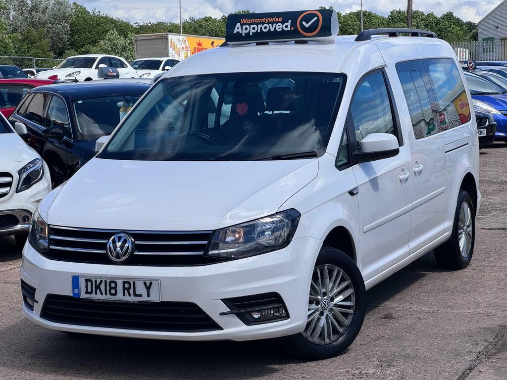 Volkswagen Caddy Maxi Life C20 Life Tdi White #2