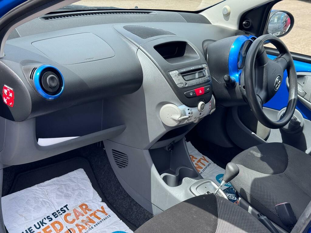 Toyota Aygo Blue Vvt-i Blue #3