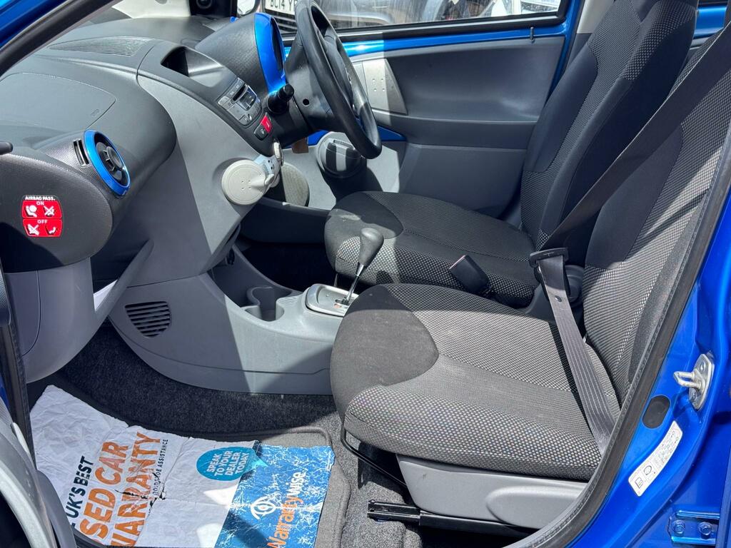 Toyota Aygo Blue Vvt-i Blue #4