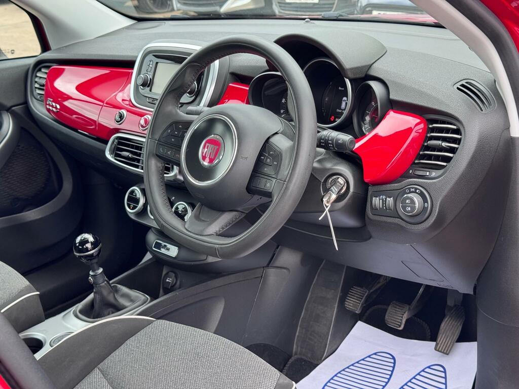 Fiat 500X Popular Star Red #4