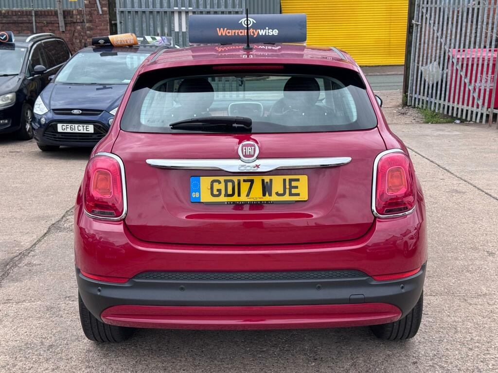 Fiat 500X Popular Star Red #6