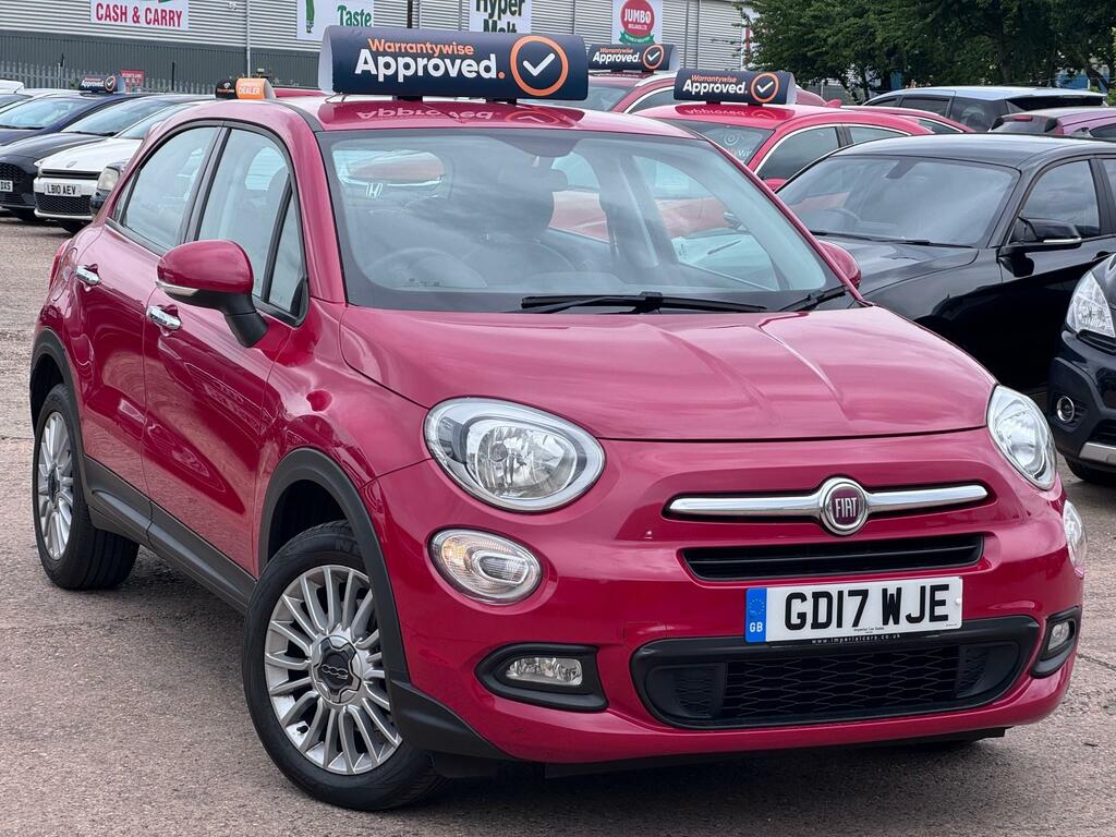 Fiat 500X Popular Star Red