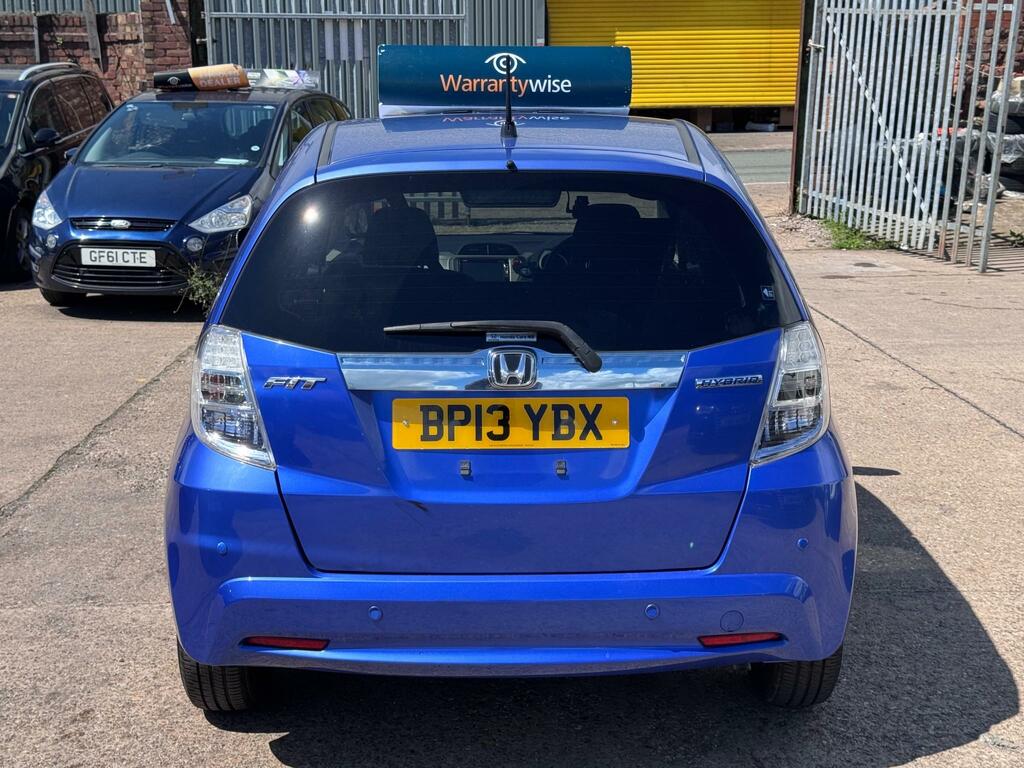 Honda Jazz 1.3H Ima Hatchback Hybrid Blue #6