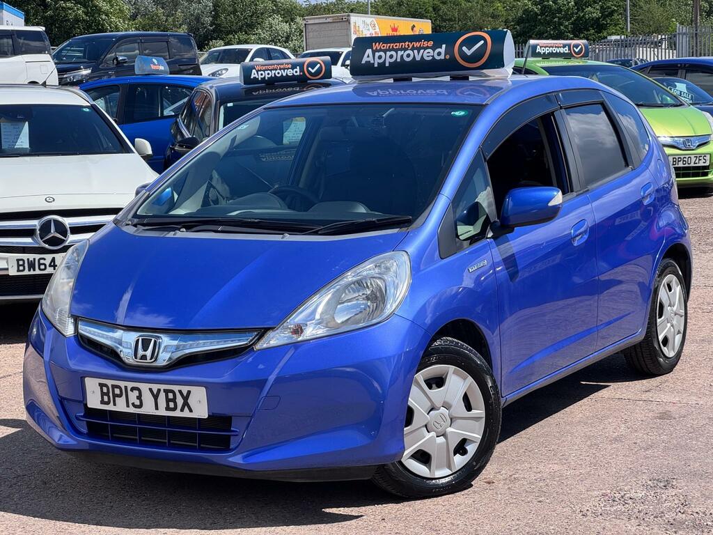 Honda Jazz 1.3H Ima Hatchback Hybrid Blue #2