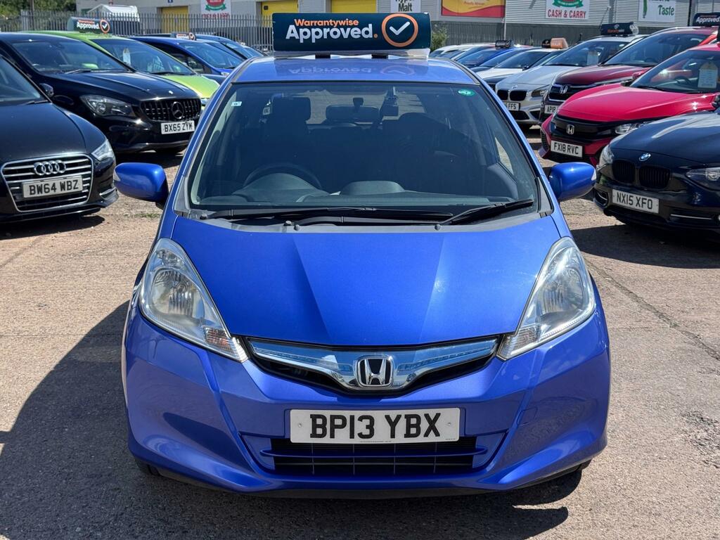 Honda Jazz 1.3H Ima Hatchback Hybrid Blue #3