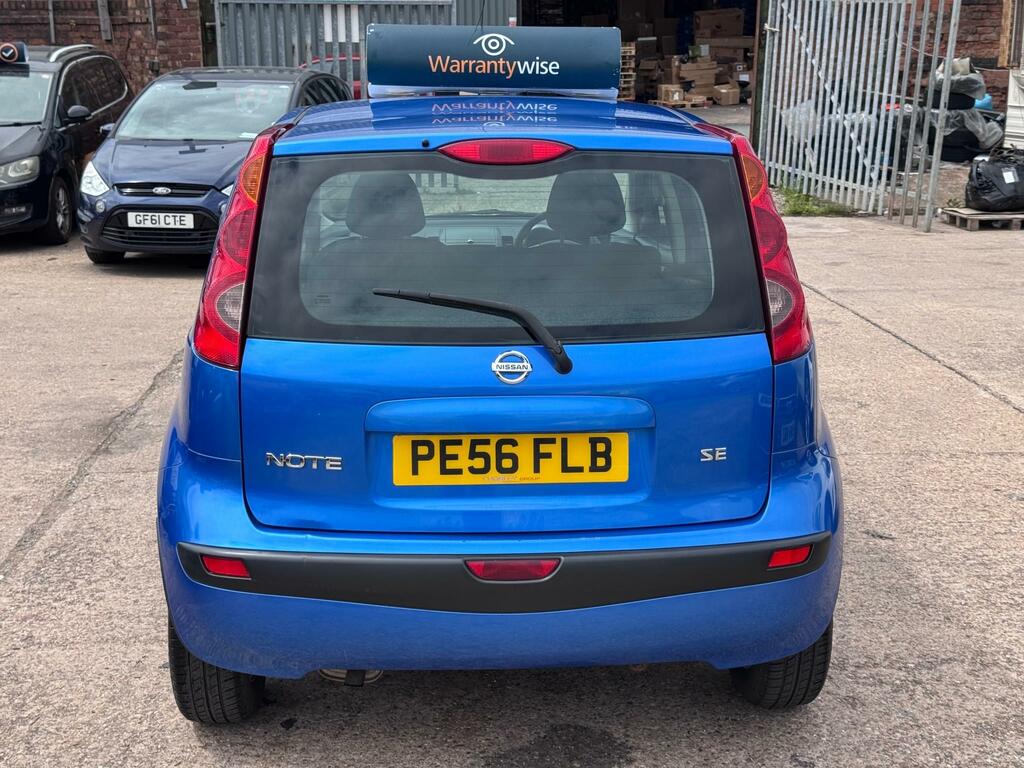 Nissan Note Se Auto Blue #6