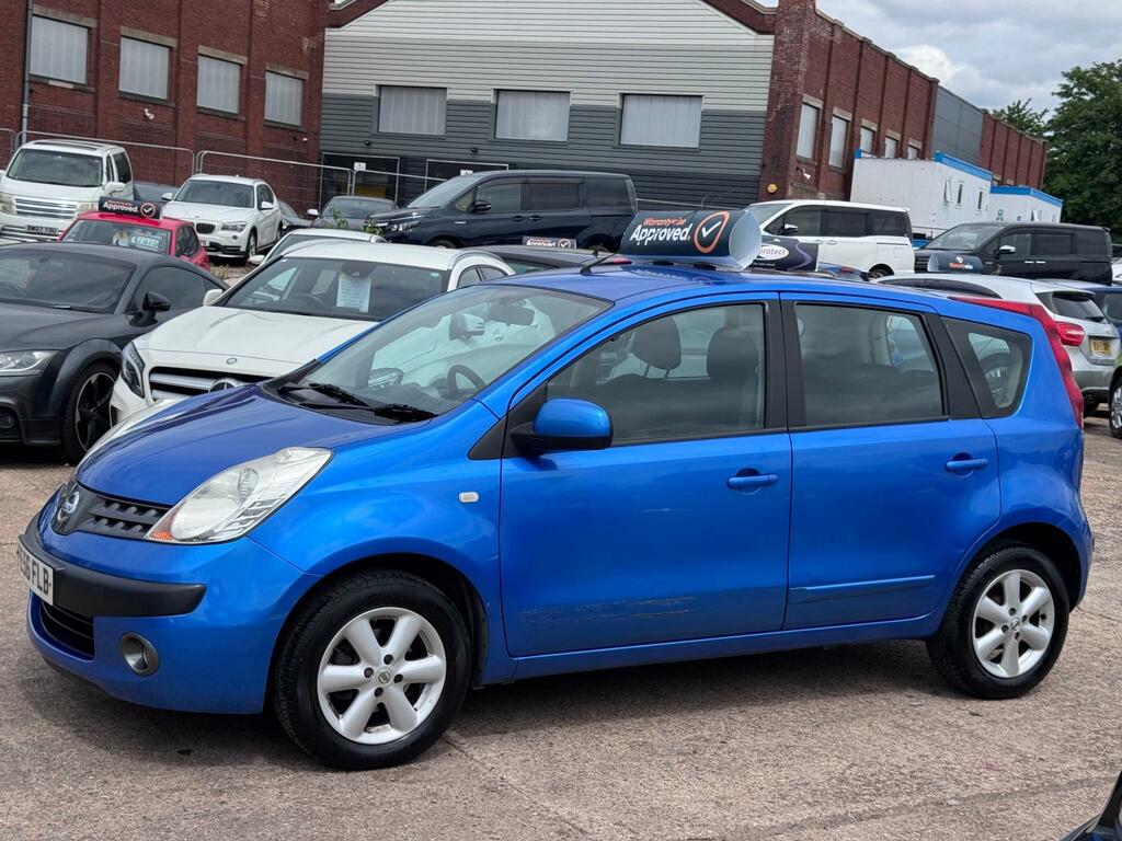 Nissan Note Se Auto Blue #5