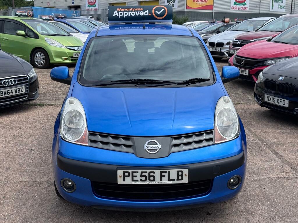 Nissan Note Se Auto Blue #3