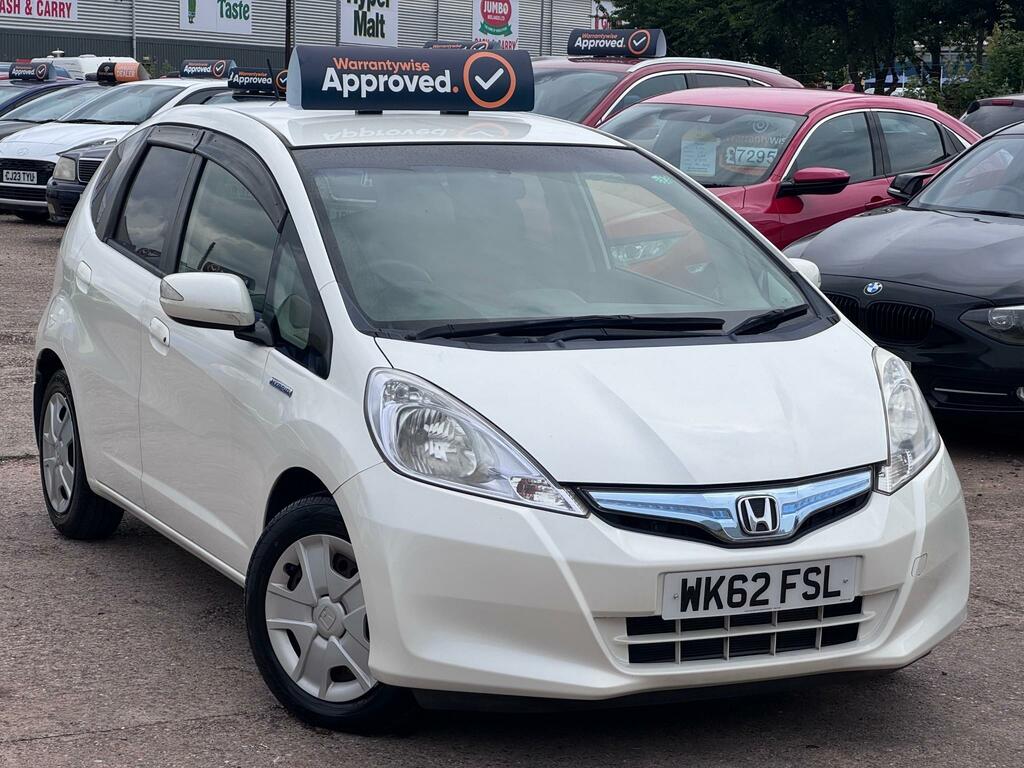 Honda Jazz 1.3H Ima Hs-t Cvt Euro 5 White #6