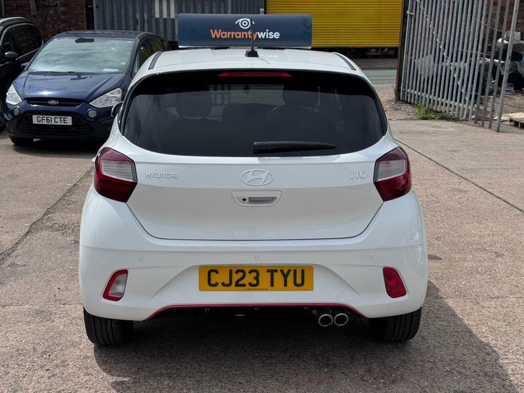 Hyundai I10 N Line Tgdi White #6