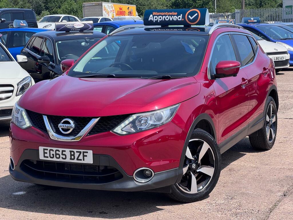 Nissan Qashqai N-tec Dig-t Cvt Red #2