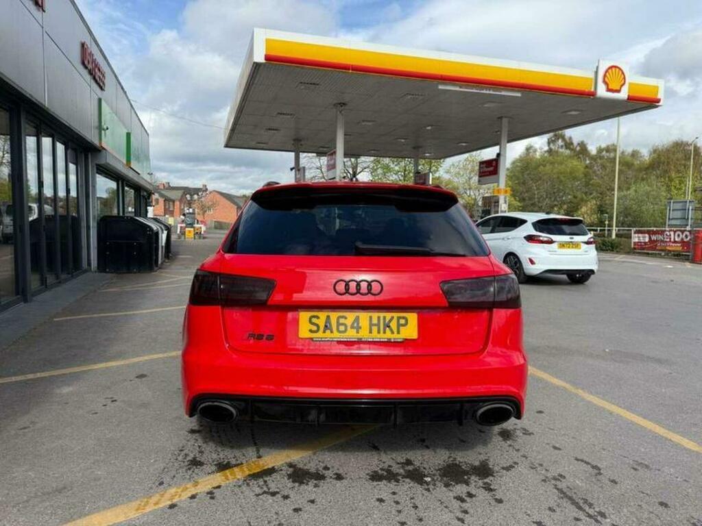 Audi RS6 Avant 4.0 Tfsi V8 Tiptronic Quattro Euro 5 Ss SA64HKP Red #4