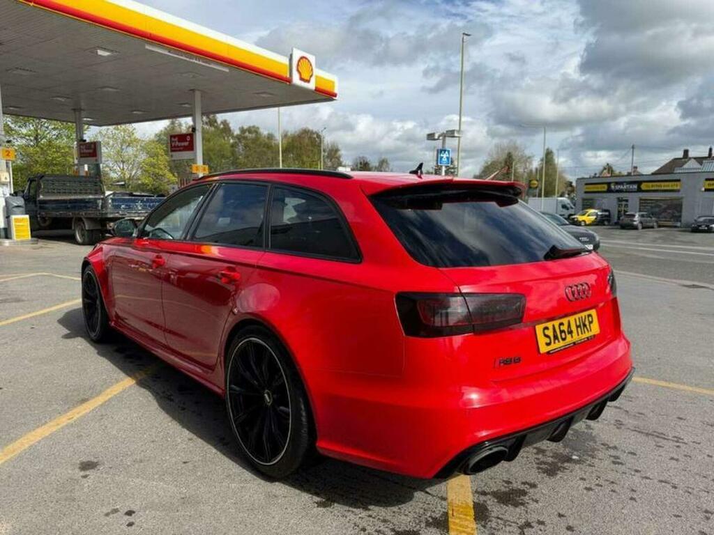 Audi RS6 Avant 4.0 Tfsi V8 Tiptronic Quattro Euro 5 Ss SA64HKP Red #3