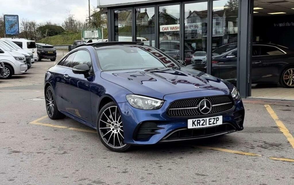 Mercedes-Benz E Class 2.9 E400d Amg Line Night Edition Premium Plus G- Blue