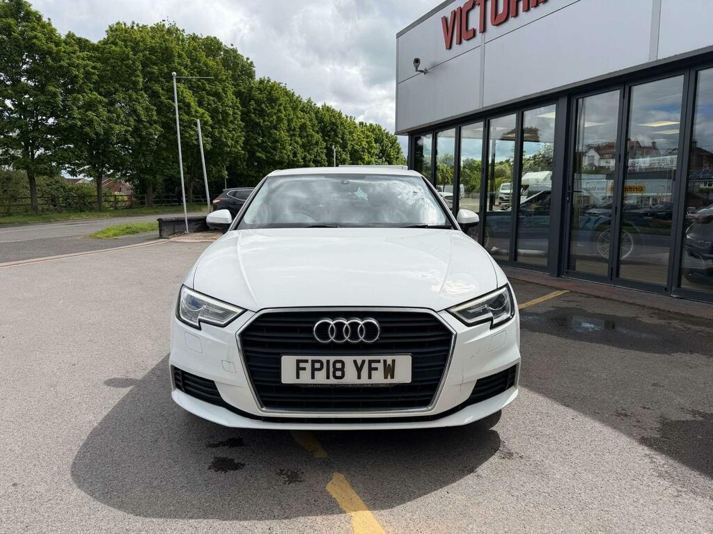 Audi A3 1.0 Tfsi Se Technik Sportback Euro 6 Ss FP18YFW White #2