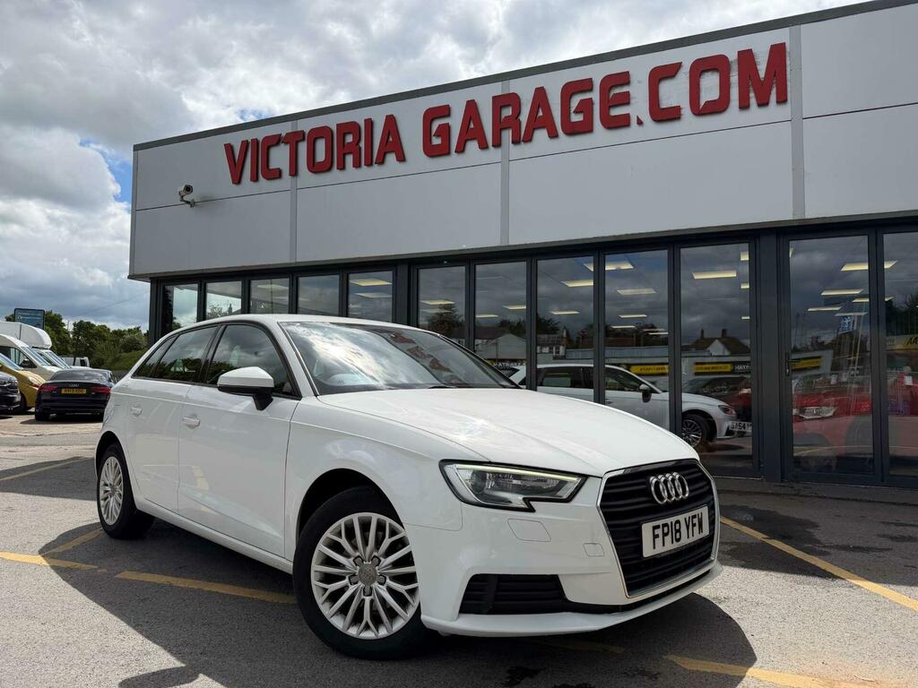 Audi A3 1.0 Tfsi Se Technik Sportback Euro 6 Ss White