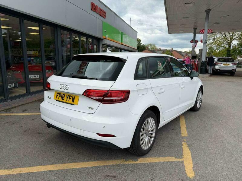 Audi A3 1.0 Tfsi Se Technik FP18YFW White #6