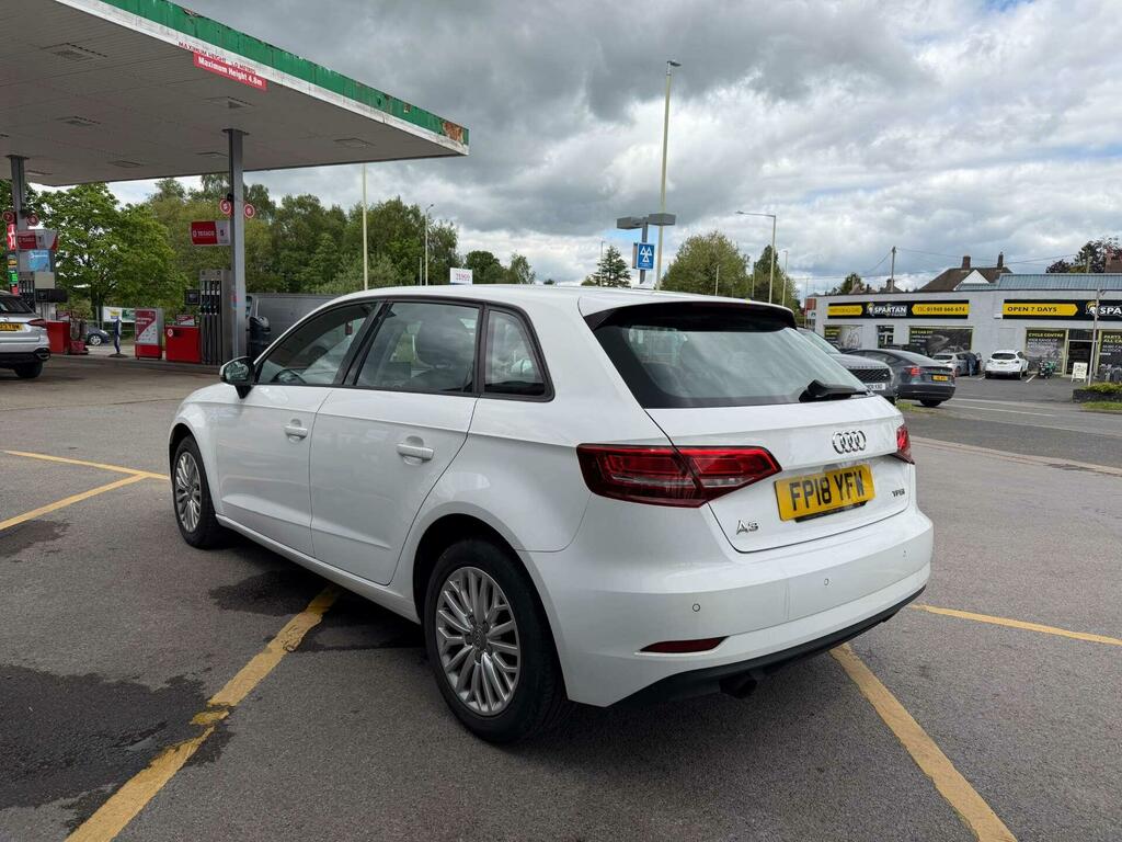 Audi A3 1.0 Tfsi Se Technik Sportback Euro 6 Ss FP18YFW White #5