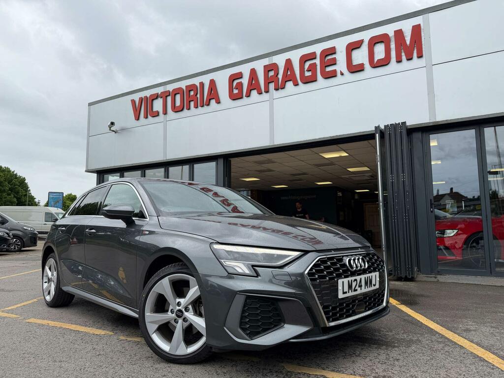 Audi A3 1.4 Tfsie 40 S Line Sportback S Tronic Euro 6 Ss Grey