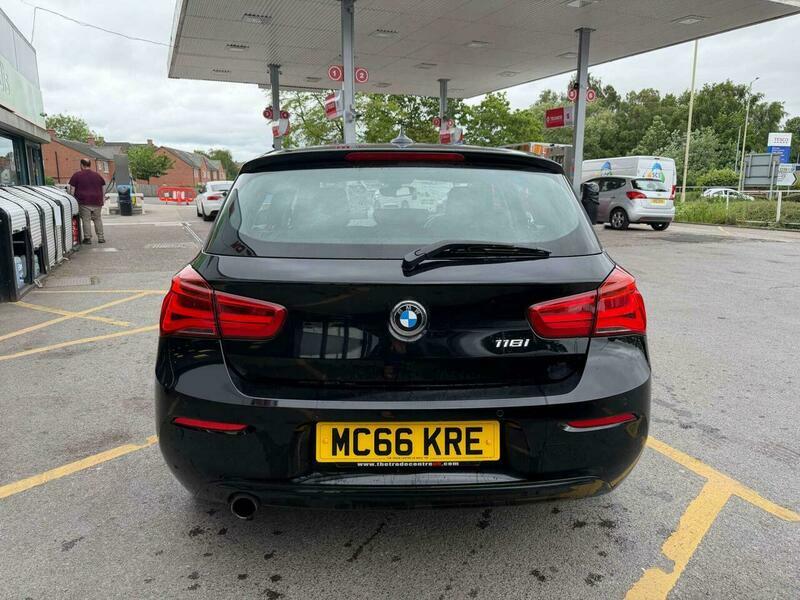 BMW 1 Series 1.5 118I Sport Hatchback MC66KRE Black #5