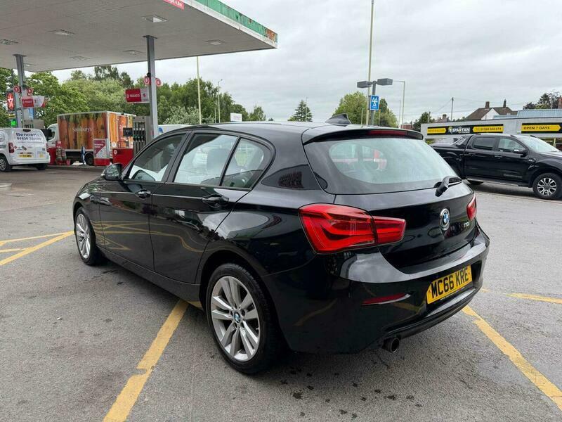 BMW 1 Series 1.5 118I Sport Hatchback MC66KRE Black #4