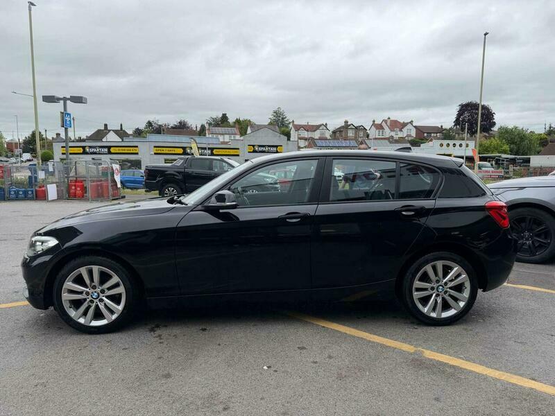 BMW 1 Series 1.5 118I Sport Hatchback MC66KRE Black #3