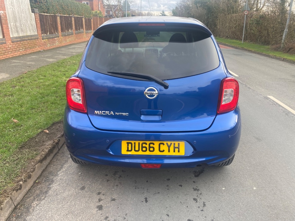 Nissan Micra 1.2 N-tec DU66CYH Blue #2