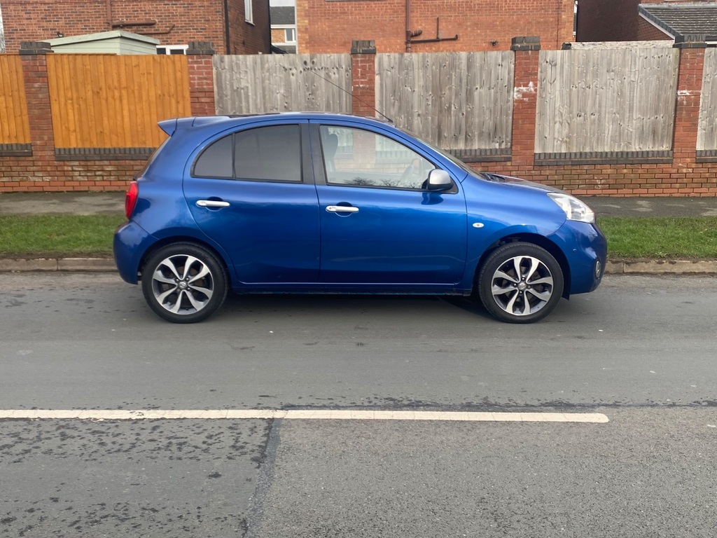 Nissan Micra 1.2 N-tec DU66CYH Blue #5