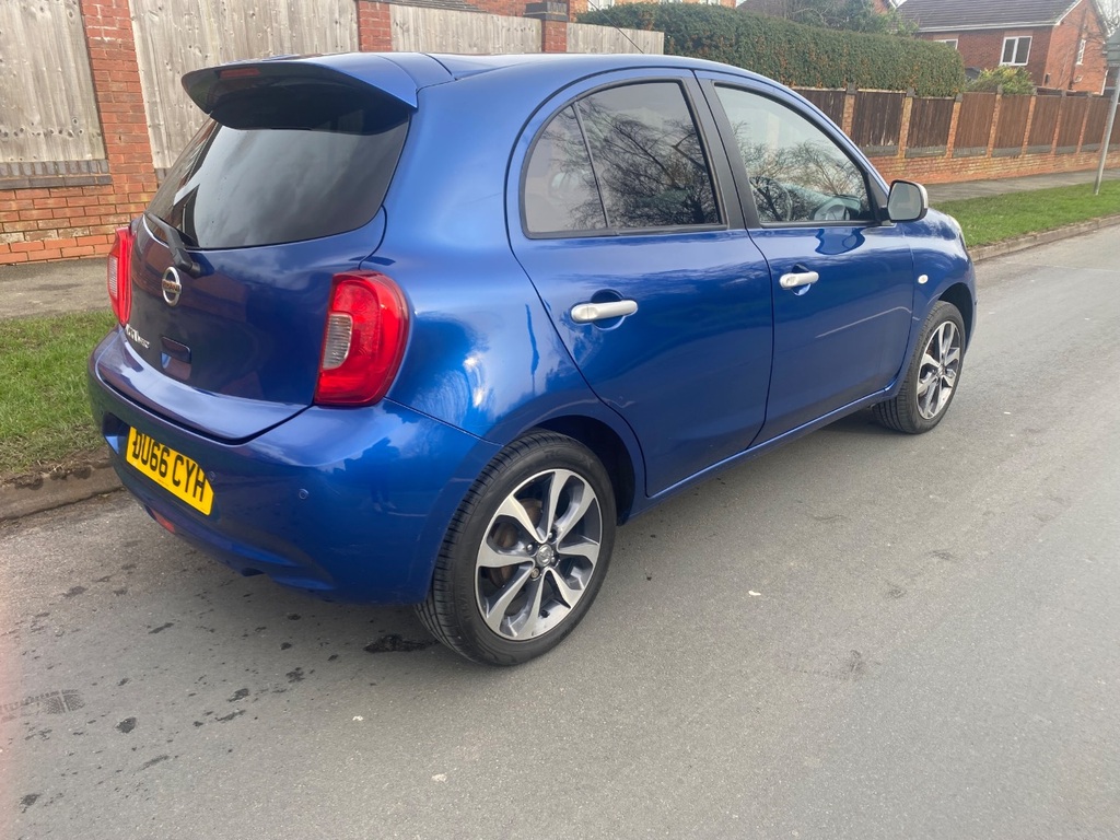 Nissan Micra 1.2 N-tec DU66CYH Blue #4