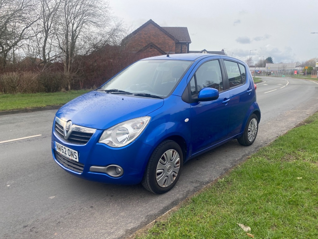 Vauxhall Agila 1.2 Vvt Ecoflex S Ac NV62ONS Blue