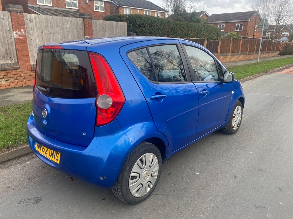 Vauxhall Agila 1.2 Vvt Ecoflex S Ac NV62ONS Blue #6