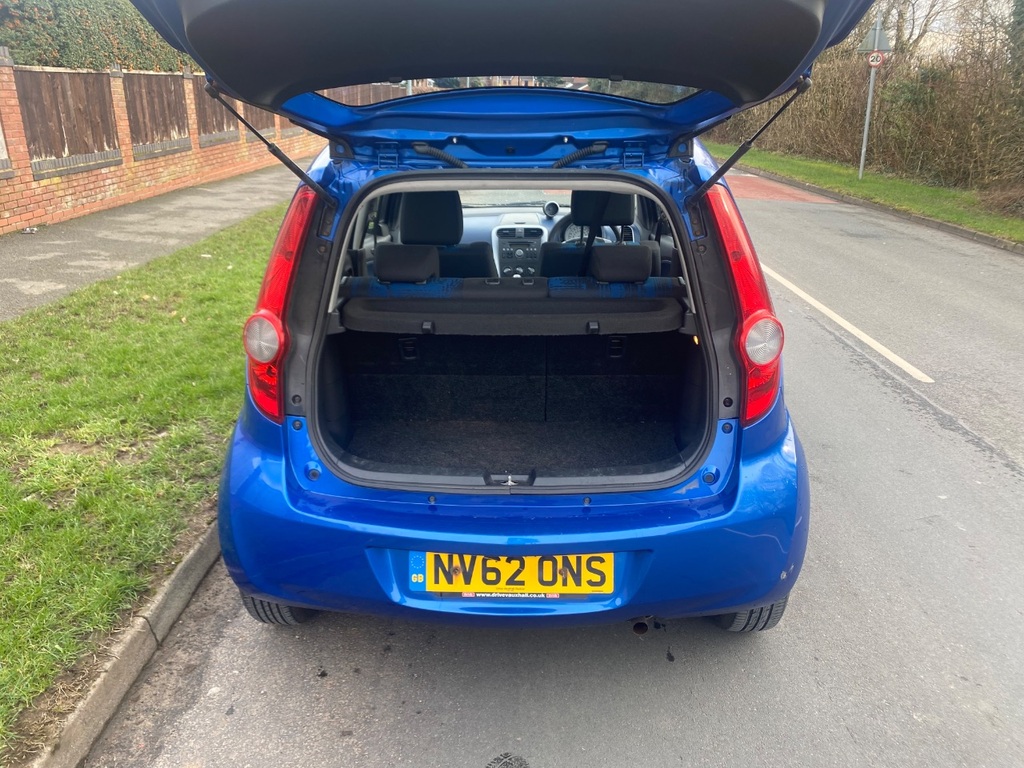 Vauxhall Agila 1.2 Vvt Ecoflex S Ac NV62ONS Blue #5