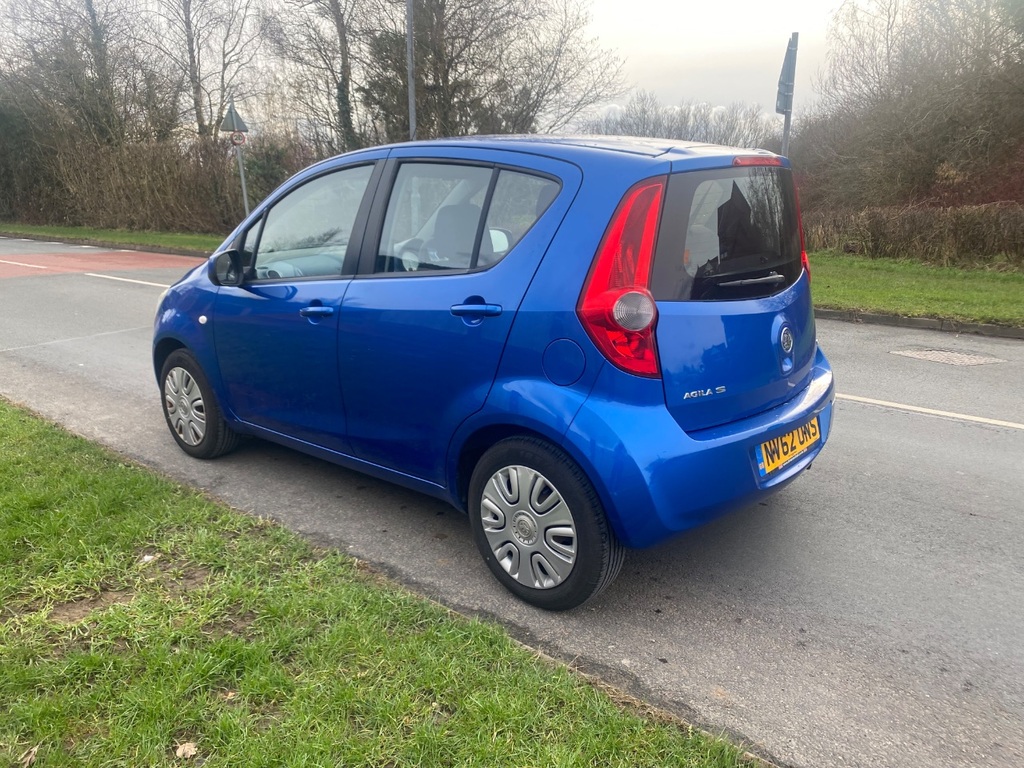 Vauxhall Agila 1.2 Vvt Ecoflex S Ac NV62ONS Blue #3