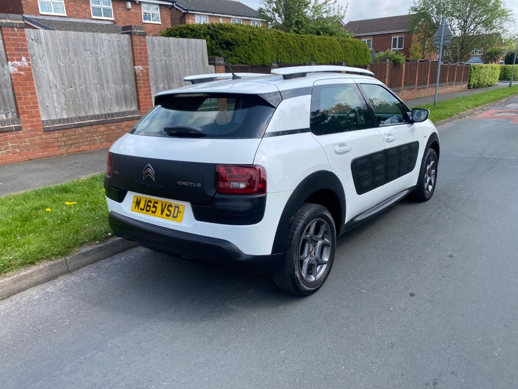 Citroen C4 Cactus 1.6 Bluehdi Feel MJ65VSD White #5