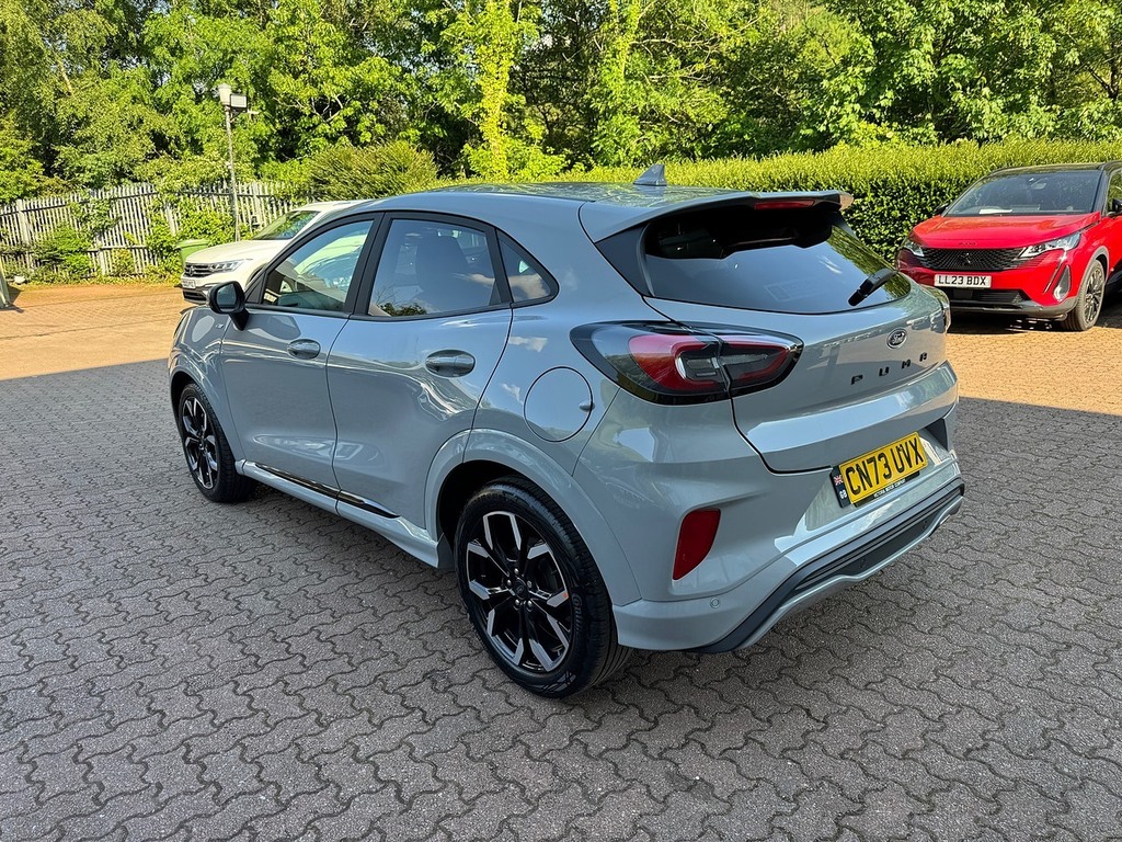 Ford Puma T Ecoboost Mhev St-line X CN73UVX Grey #3
