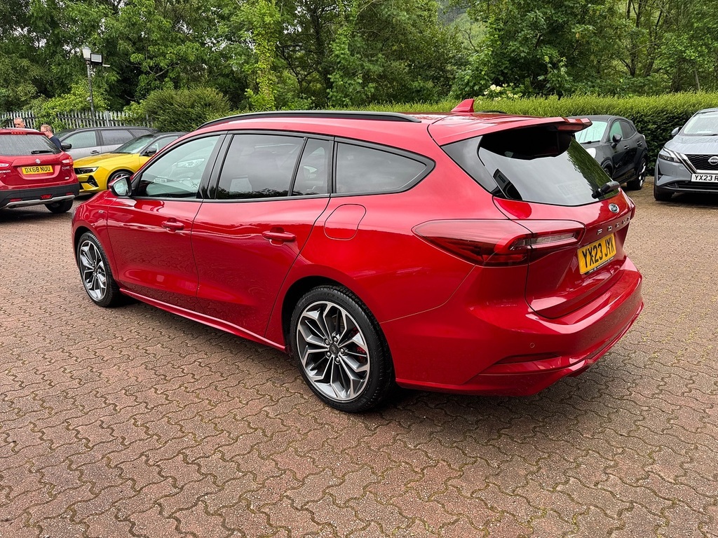 Ford Focus T Ecoboost St-line X YX23JYK Red #3