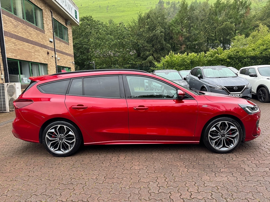 Ford Focus T Ecoboost St-line X YX23JYK Red #4