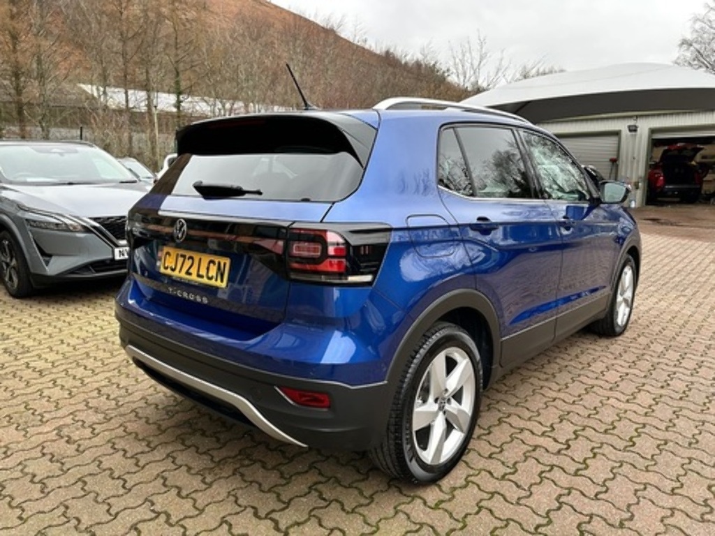 Volkswagen T-Cross Tsi Sel CJ72LCN Blue #5