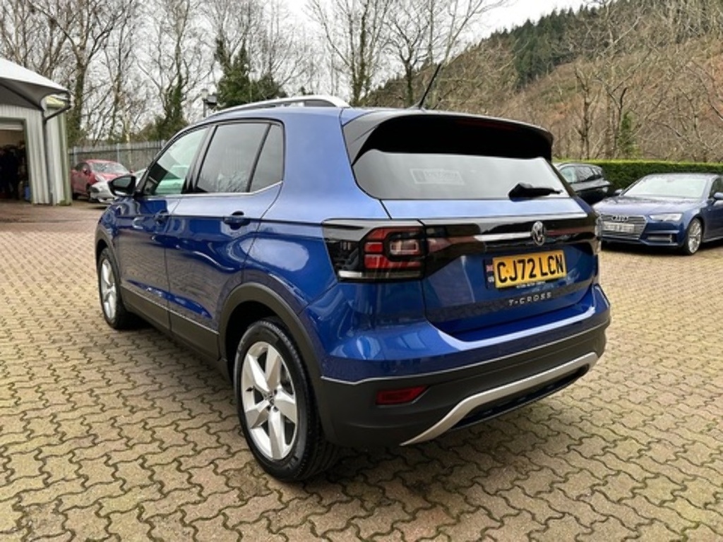 Volkswagen T-Cross Tsi Sel CJ72LCN Blue #3