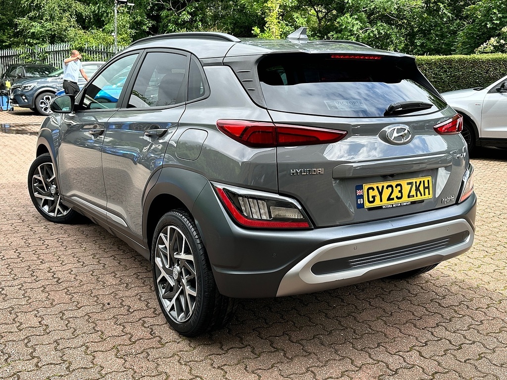 Hyundai Kona H-gdi Premium GY23ZKH Grey #3