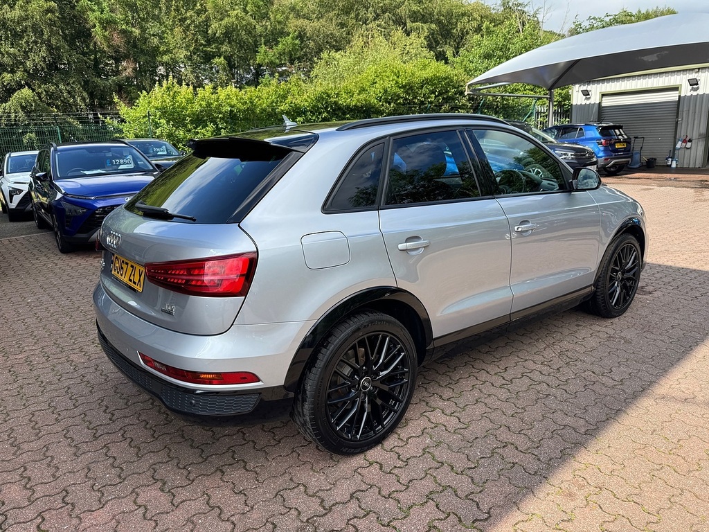 Audi Q3 Tdi Black Edition Silver #5