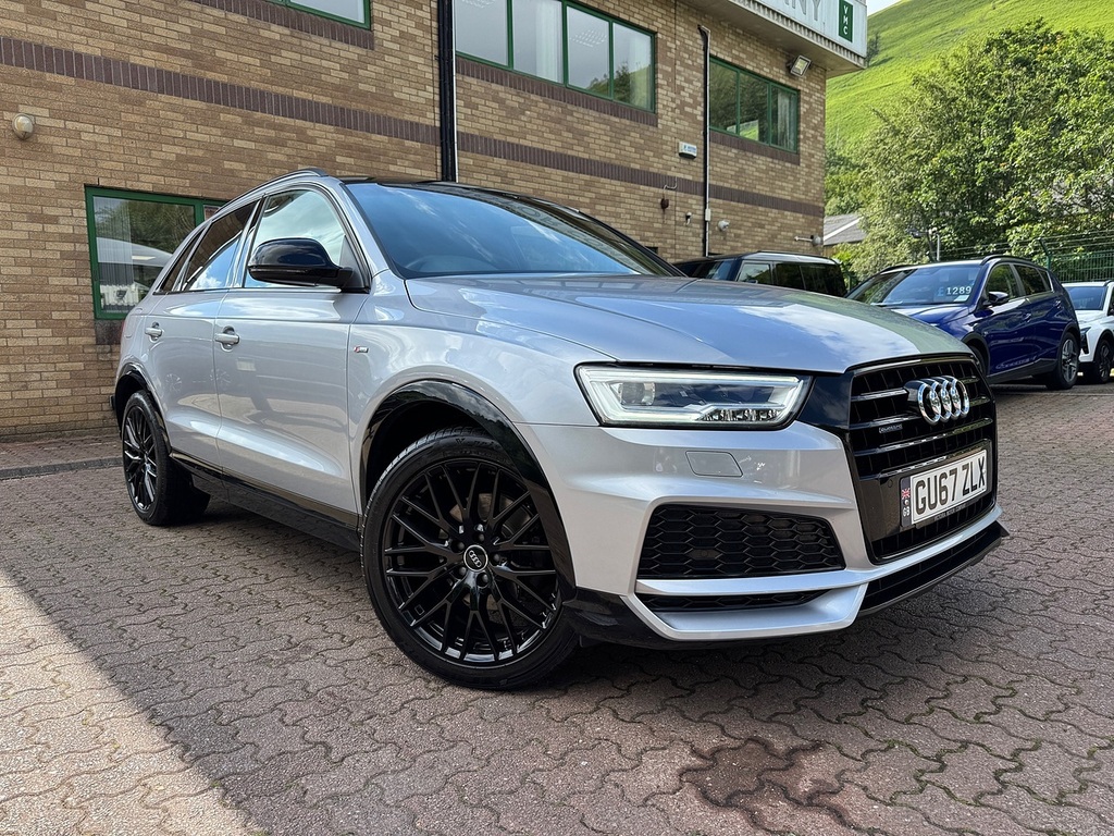Audi Q3 Tdi Black Edition Silver