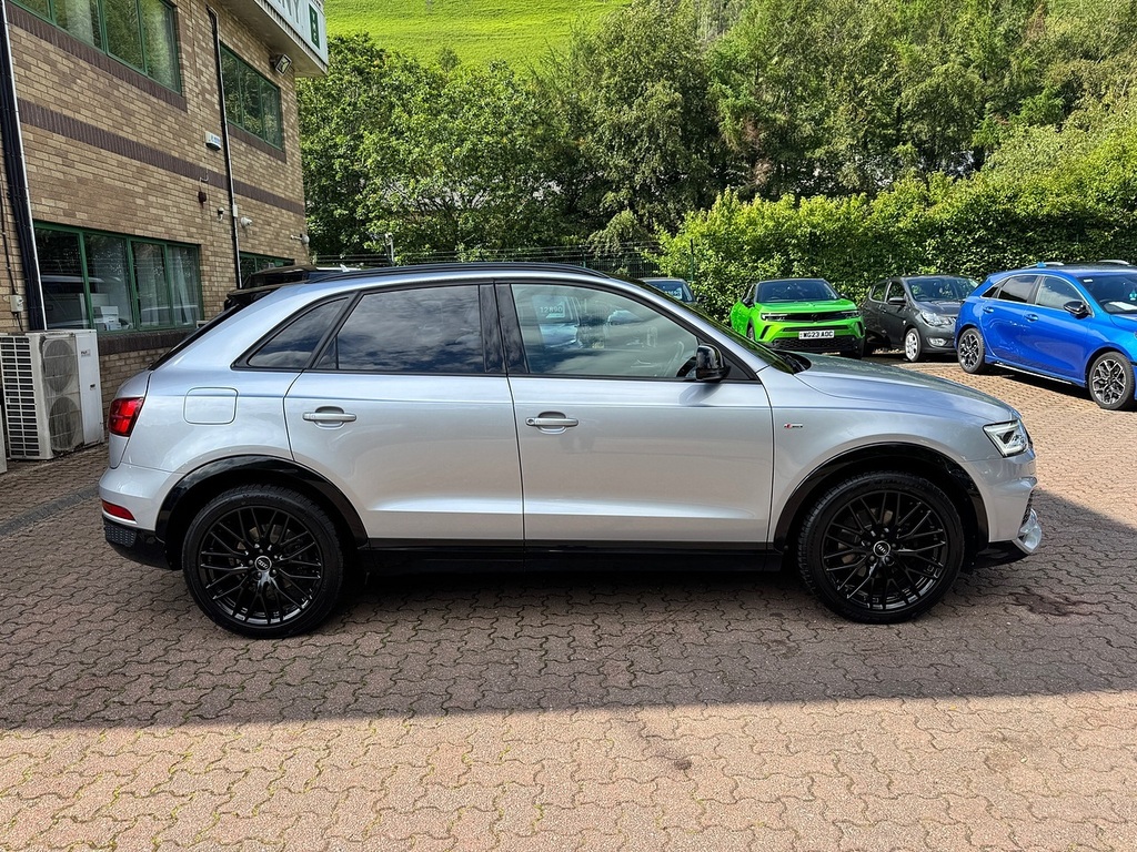 Audi Q3 Tdi Black Edition Silver #4