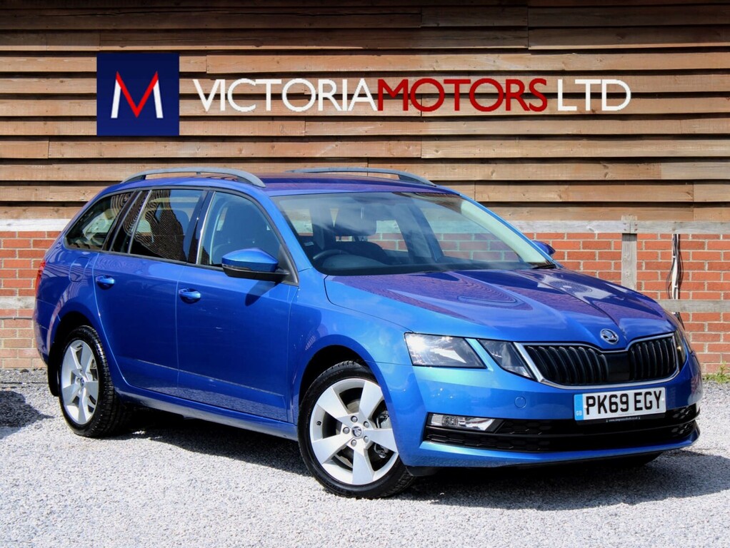Skoda Octavia 1.5 Tsi Se Drive Tsi Estate Estate Aut Blue