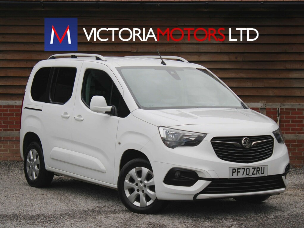 Vauxhall Combo Life 1.5 Turbo D Se 7 Seat Mpv White
