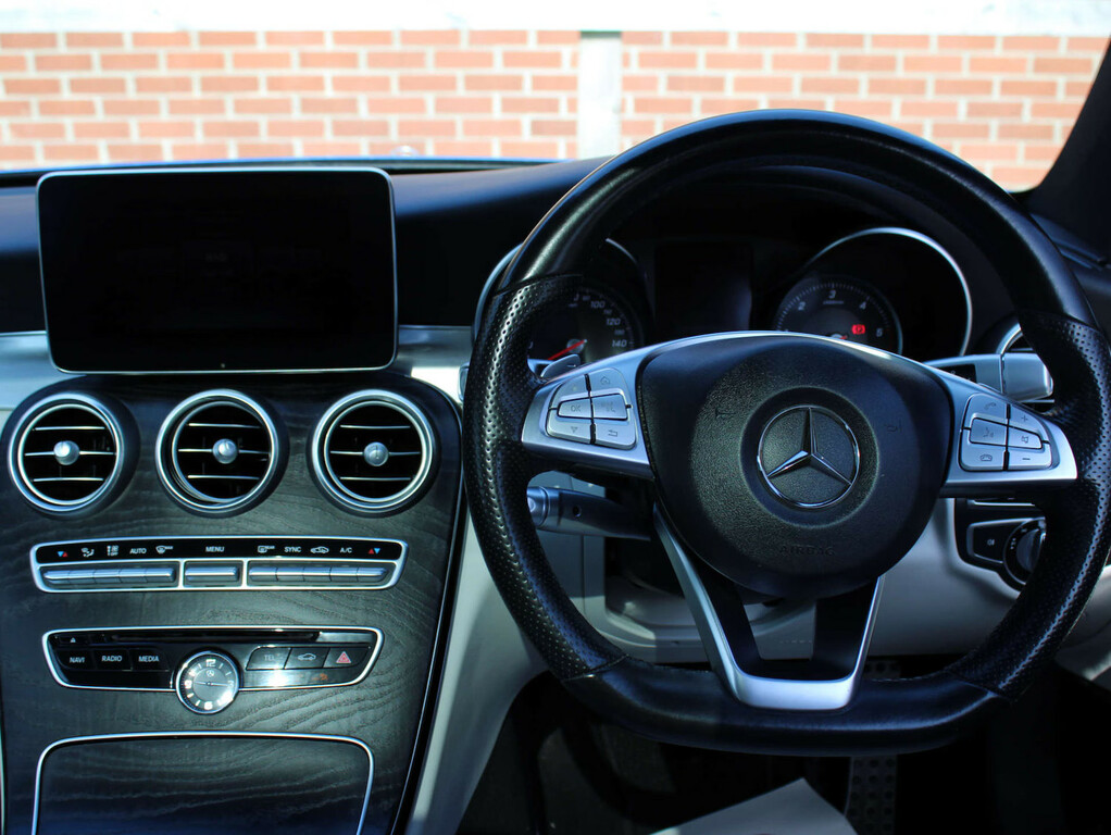 Mercedes-Benz C Class C250d Amg Line Premium Plus Coupe Blue #6