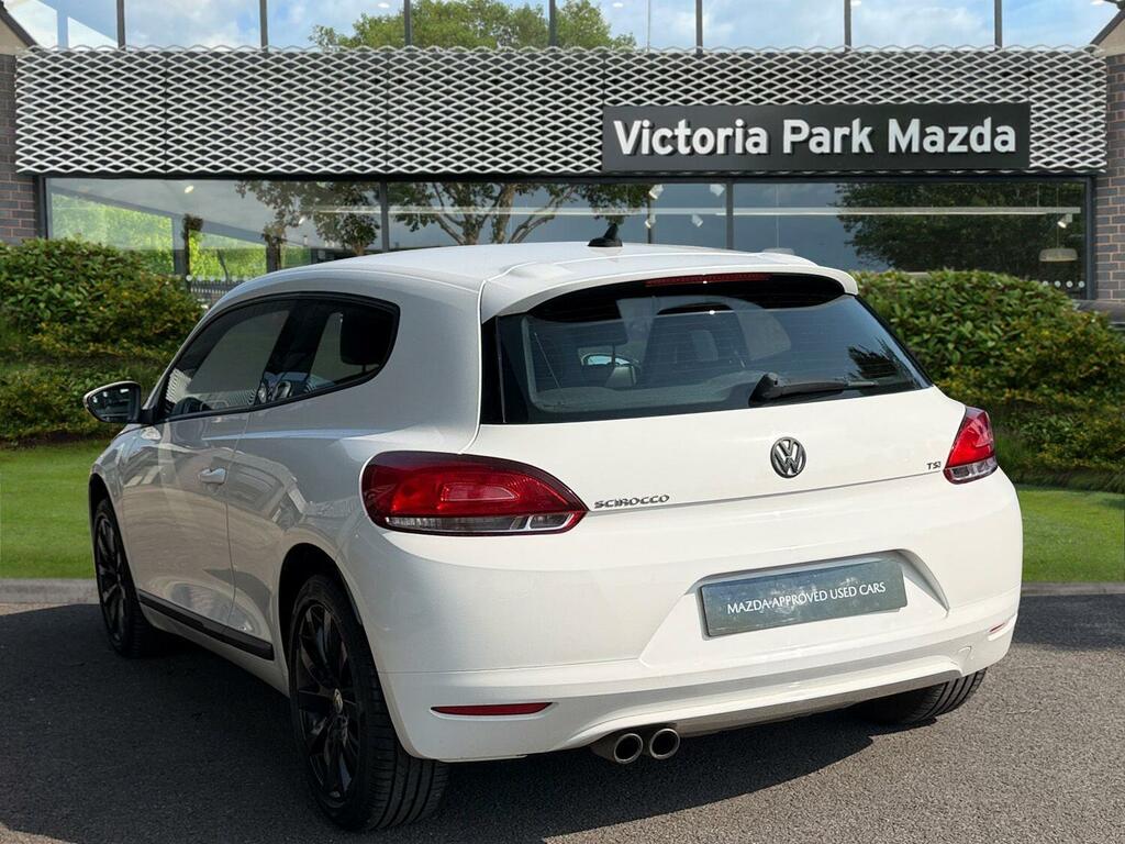 Volkswagen Scirocco 1.4 Tsi Euro 5 Nav White #5