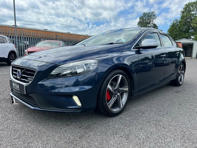 Volvo V40 D2 R-design Hatchback Blue #4